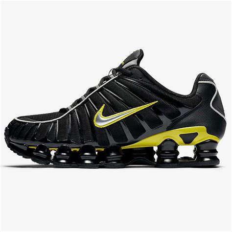 nike shox schwarz gelb|Nike shox laufschuhe.